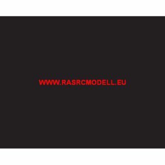 RAS-RC MODELL  - RC CAR 610 Black lexan 150ml